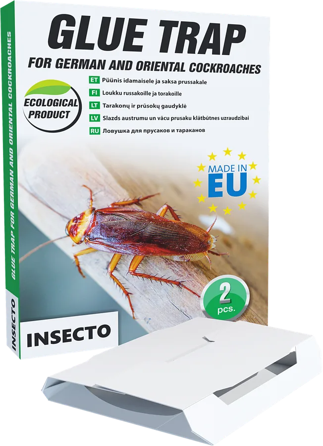 Large cockroach glue traps (6 pack)
